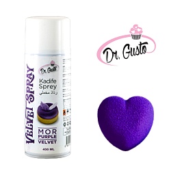 Шоколадный велюр Velvet Spray фиолетовый 400 мл