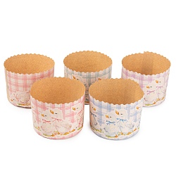 Форма бумажная для кулича "УТЯТА" d= 13,4 см x h= 10 см